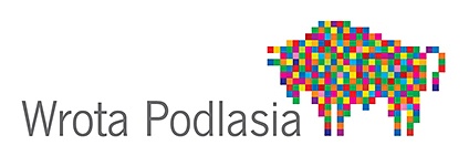 Grafika przedstawia logo Województwa Podlaskiego oraz napis 