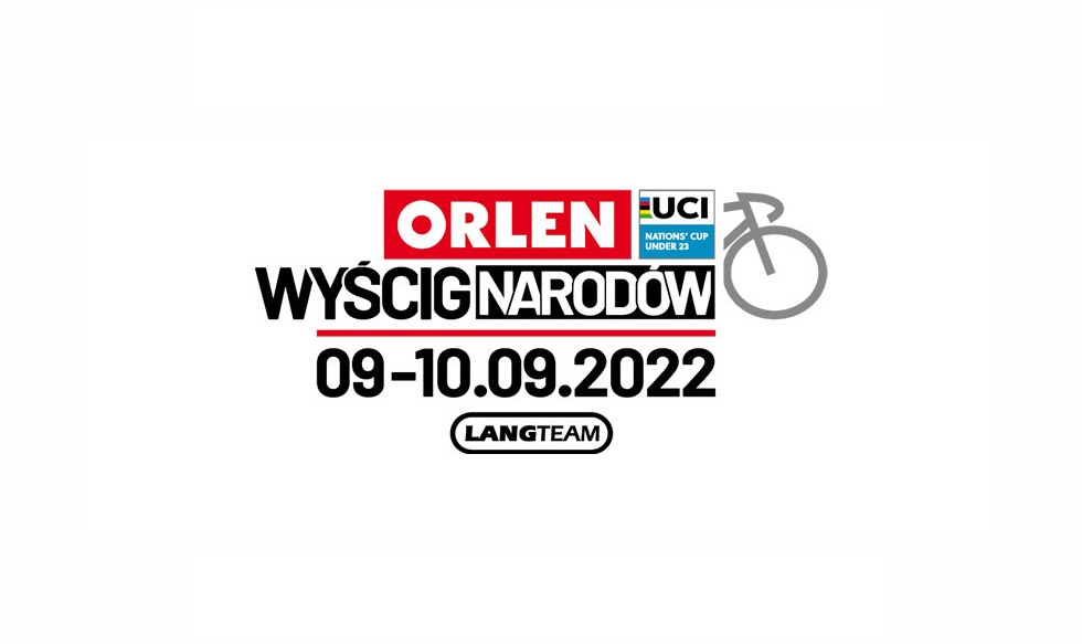 napis na białym tle Orlen Wyścig Narodów 09-10.09.2022 Langteam